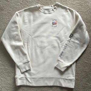 God Bless sweatshirt by Barnabas. Size M